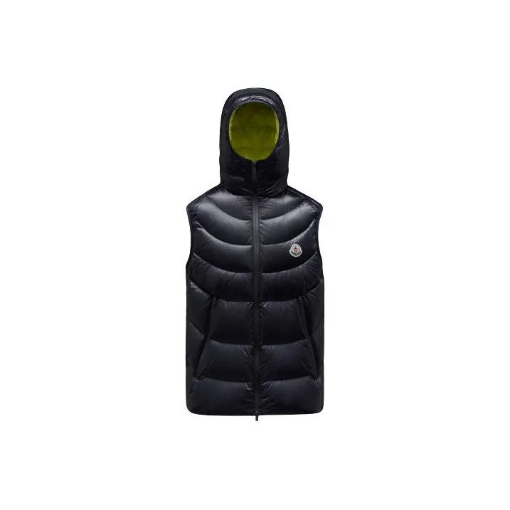 Moncler Vests Men Midnight Blue-0