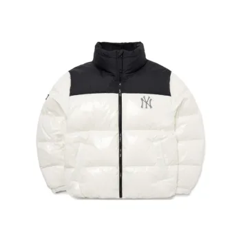 MLB Down Jacket Winter Cropped Unisex White
