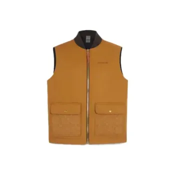 COACH Vests Men Khaki