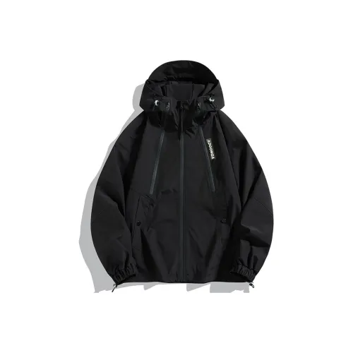 Einfarbiger Hoodie mit hohem Baumwollanteil 03 J