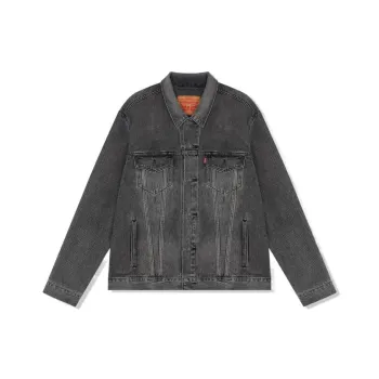 Levi's Denim Jacket Men's Smoke Gray