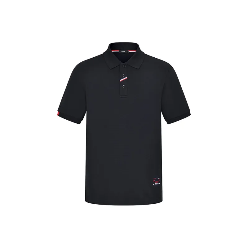 RARE Polo Shirt Men's Navy Blue-0