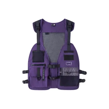 LNG X Demon Slayer Vests Unisex Purple