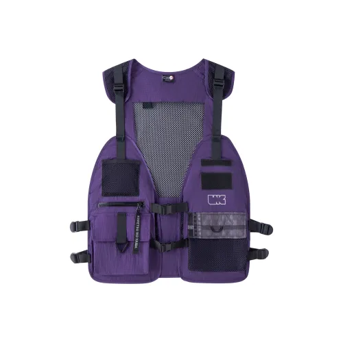 LNG X Demon Slayer Vests Unisex Purple