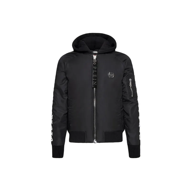 PHILIPP PLEIN Jackets Coats Men's Black-0