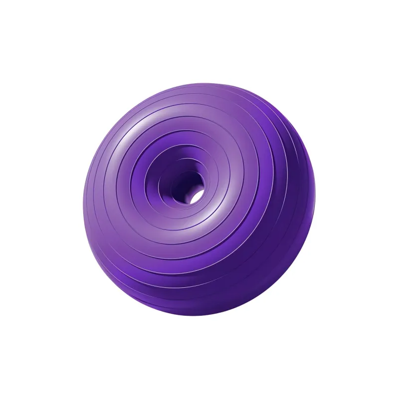 Pelplo Yoga Balls High Quality Eco Friendly PVC Material Home, Indoor, Office Unisex Diameter 45cm Pink Purple-7