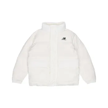 New Balance Down Jackets Unisex Ivory White