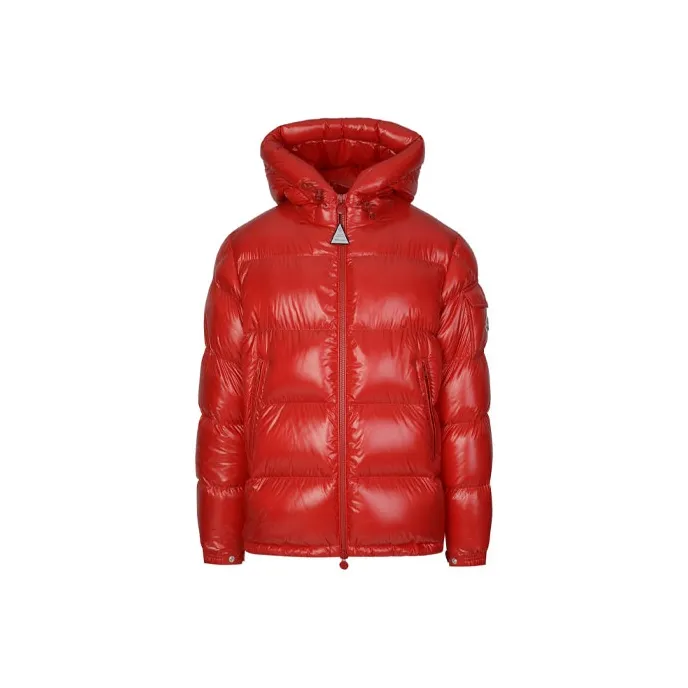 Moncler Ecrins Series Down Jackets Men Red-0