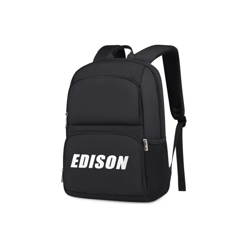 EDISON School Travel Nylon Backpack Unisex Multicolor-22
