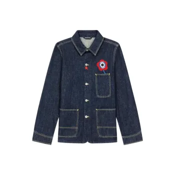 KENZO Target Denim Workwear Jacket