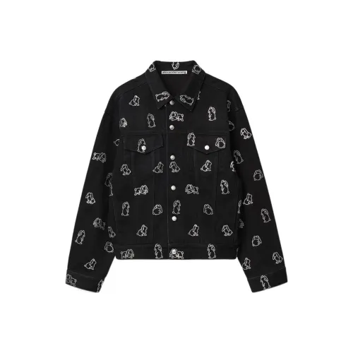 Alexander Wang Alexander Wang Year Of The Rabbit Capsule Collection Denim Jackets Unisex Black