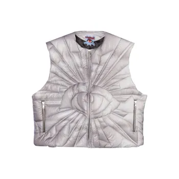 GUCCI x House Of Errors FW22 Vest Men's Silver Gray
