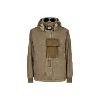 C.P.Company C.P. Company Hybrid Garment Series Jackets Men Lead Gray
