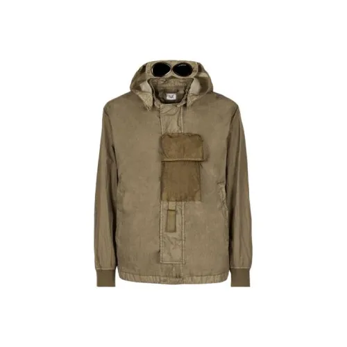 C.P.Company C.P. Company Hybrid Garment Series Jackets Men Lead Gray