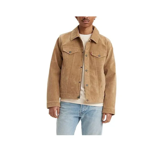 Levis Jackets Men Tan-0