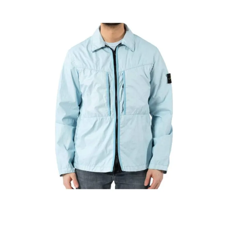 STONE ISLAND Jackets & Coats Men's Light Sky Color-0