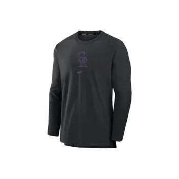 Nike Colorado Rockies Authentic Collection Player Men's Nike Dri FIT Mlb Pullover Jacket