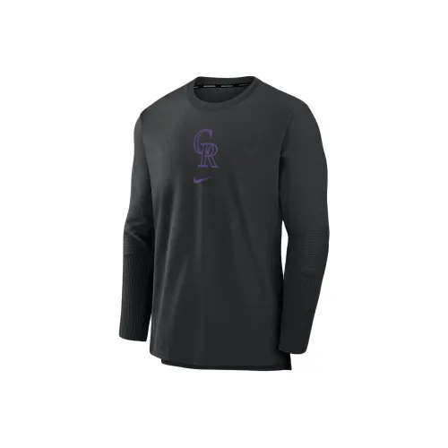 Nike Colorado Rockies Authentic Collection Look Men's Nike Dri FIT Mlb Pullover Jacket
