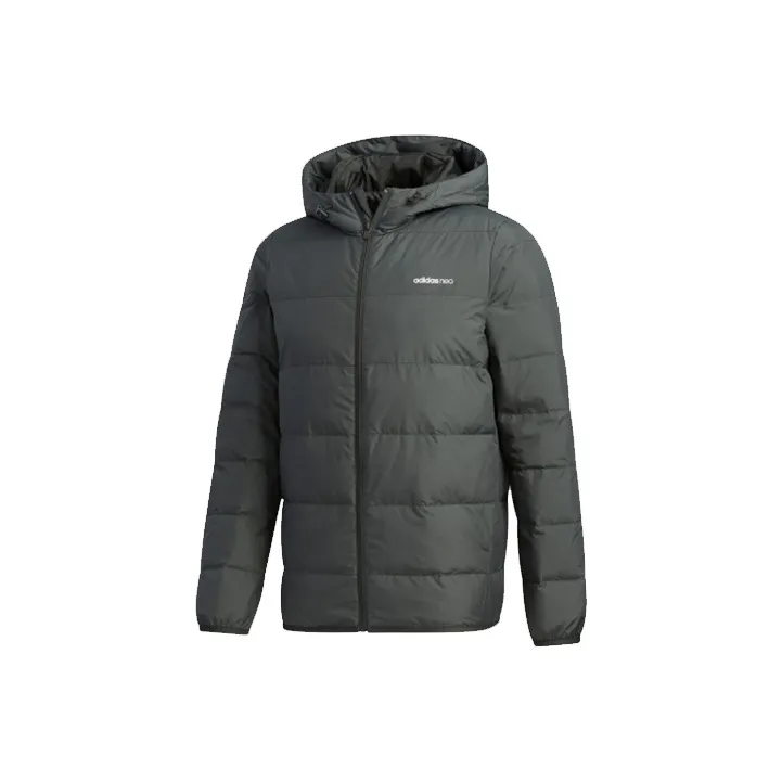 Adidas Neo Down Jackets Men Olive Brown-0