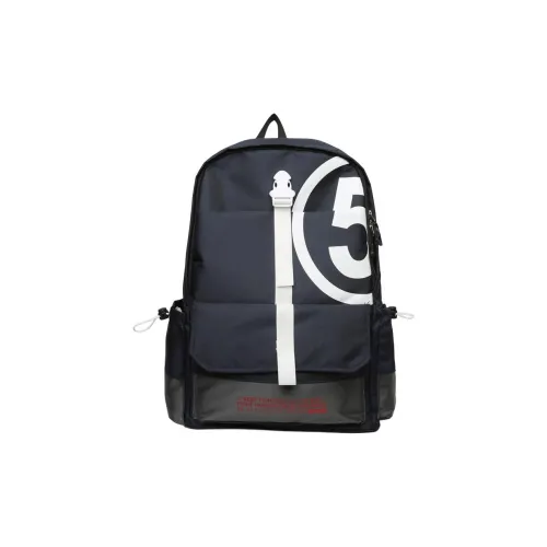 PULEWEI Canvas Bag Backpack Unisex Black/Gray/Blue