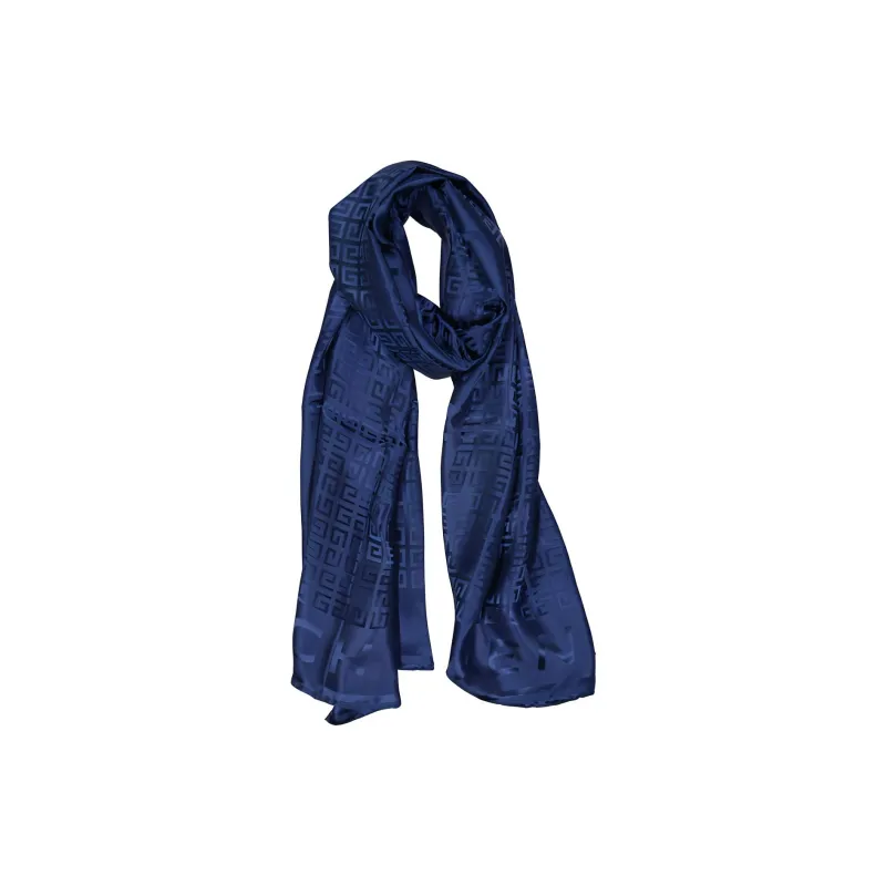 GIVENCHY Silk Scarves Women's Blue-1