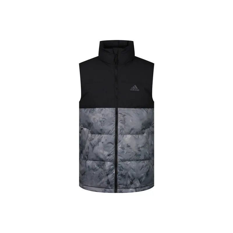 Adidas Down Jacket Men's Black Gray-0