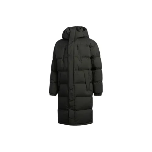 Adidas Down Jacket Winter Men's Zoom Earthy Brown