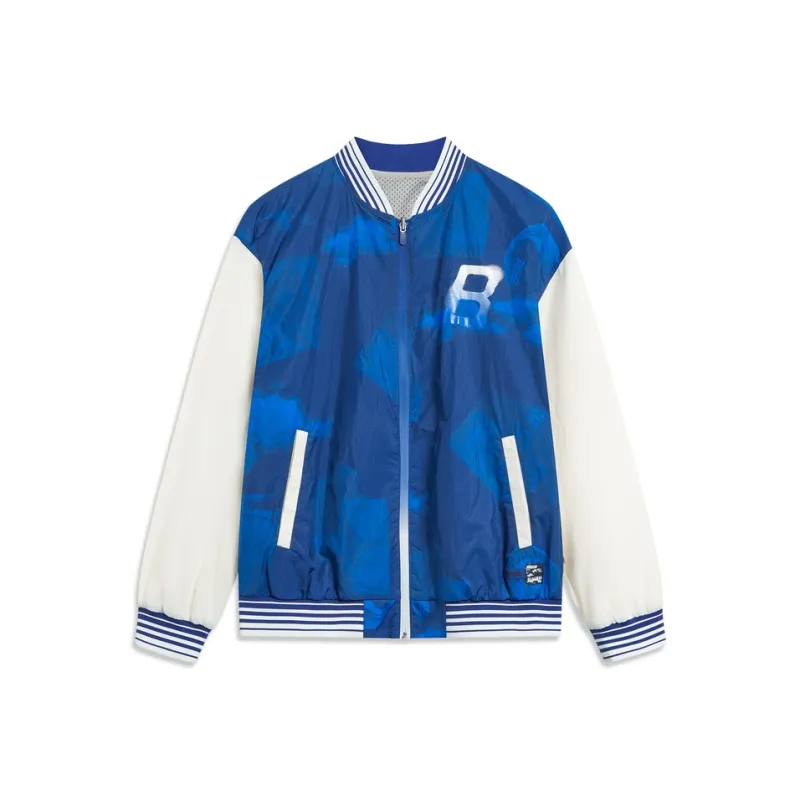 LiNing Badfive Jacket Men's Shadow Purple Blue All Over Print-0