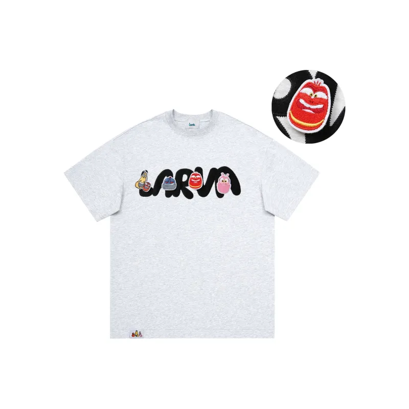 COMIC LARVA T Shirts Unisex-2
