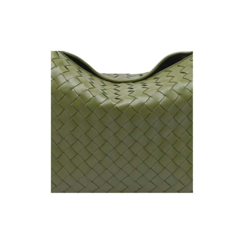 Bottega Veneta Calfskin Handbag Regular Women's Green-4