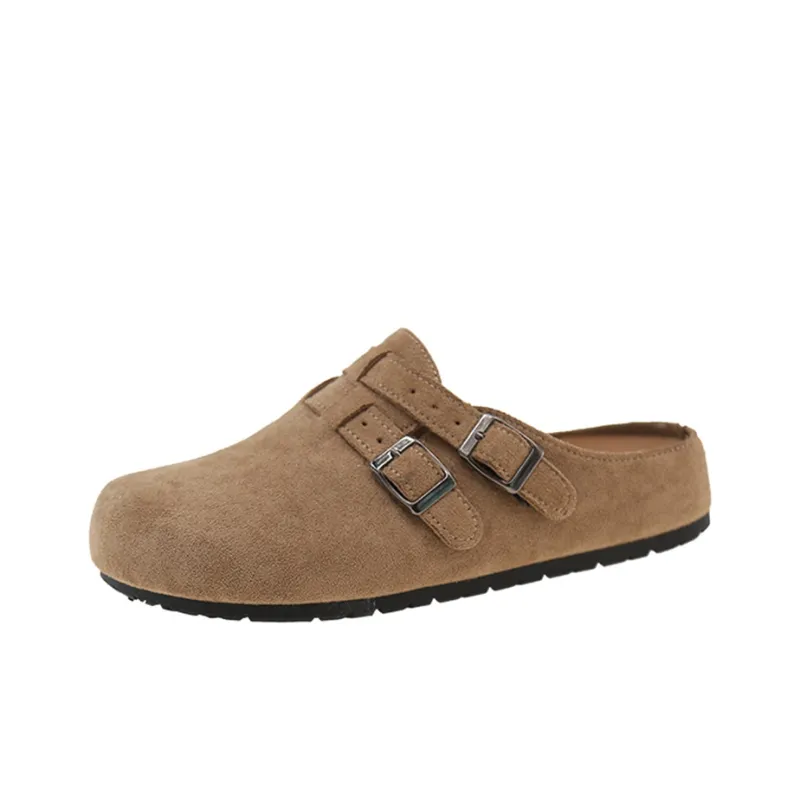 Budding Bear Quiet Abrasion Resistant Closed Toe Slippers Women's-5