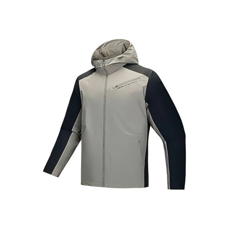 Anta Variety Training Collection Jackets Coats Men's Oak Khaki/Basic Black-0