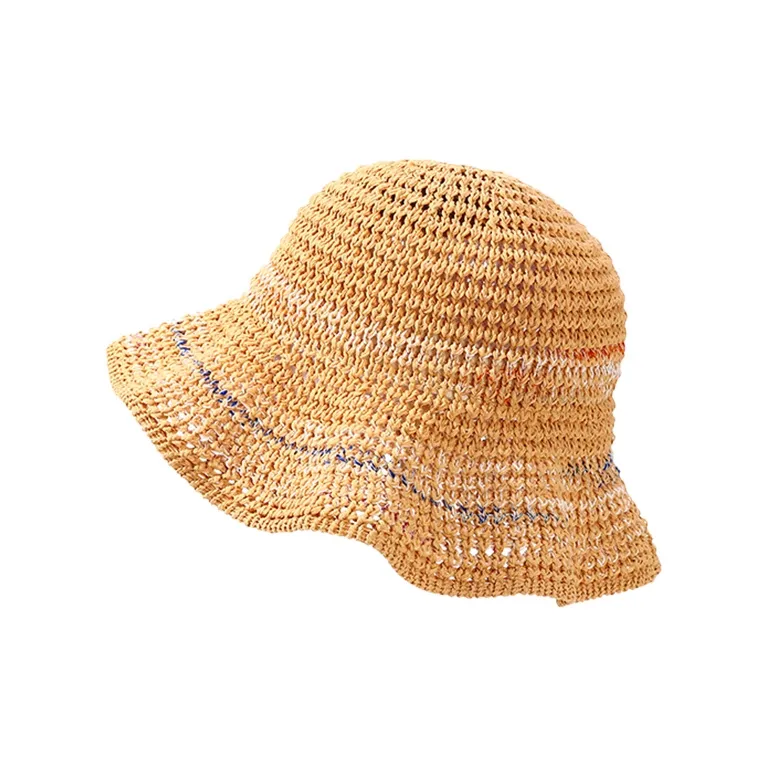 15 MINS Imitation Papyrus Bucket Hats Women's-10