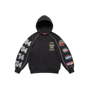Supreme Playoffs Zip Up Hooded Sweatshirt