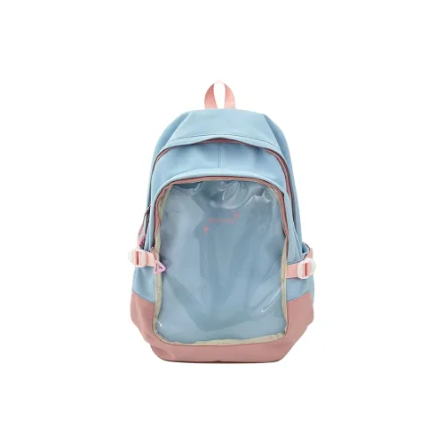 MINIPUDING Nylon Backpack Regular Unisex Multicolor