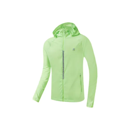 FILA Athletics Jacket Men
s Fluorescent Clear Green GY