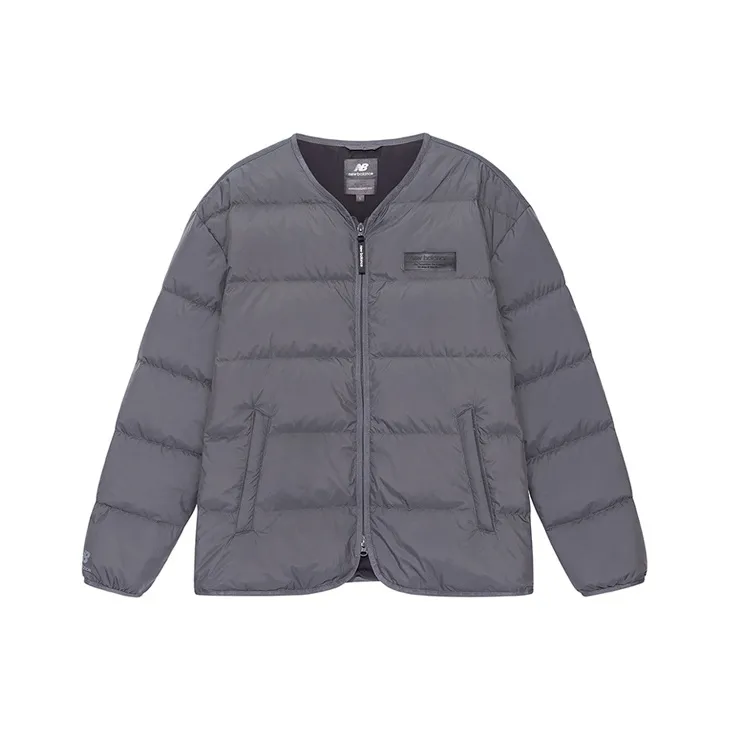 New Balance Down Jacket Unisex Gray-0