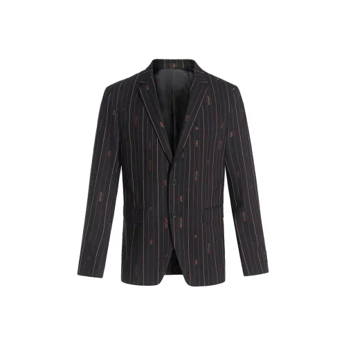 ANDREW MACKENZIE Business Suit Coat Men's Black