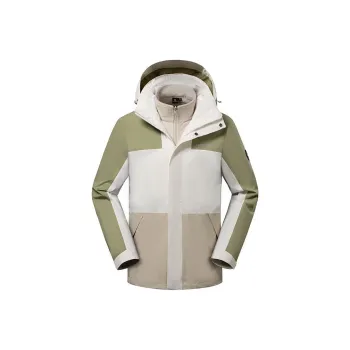 TOREAD Windbreaker Jackets Unisex Green White