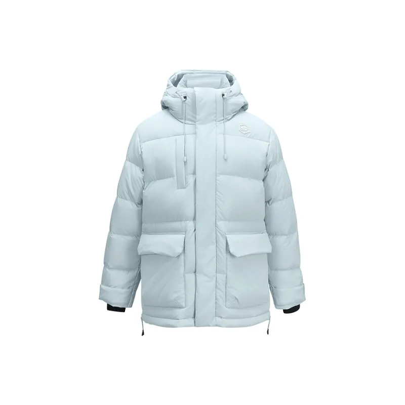 Skechers Sportlife Down Jacket Men's Pearl Blue-0