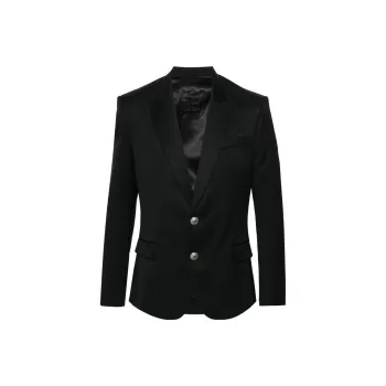 BALMAIN Single Breasted Tailored Blazer
