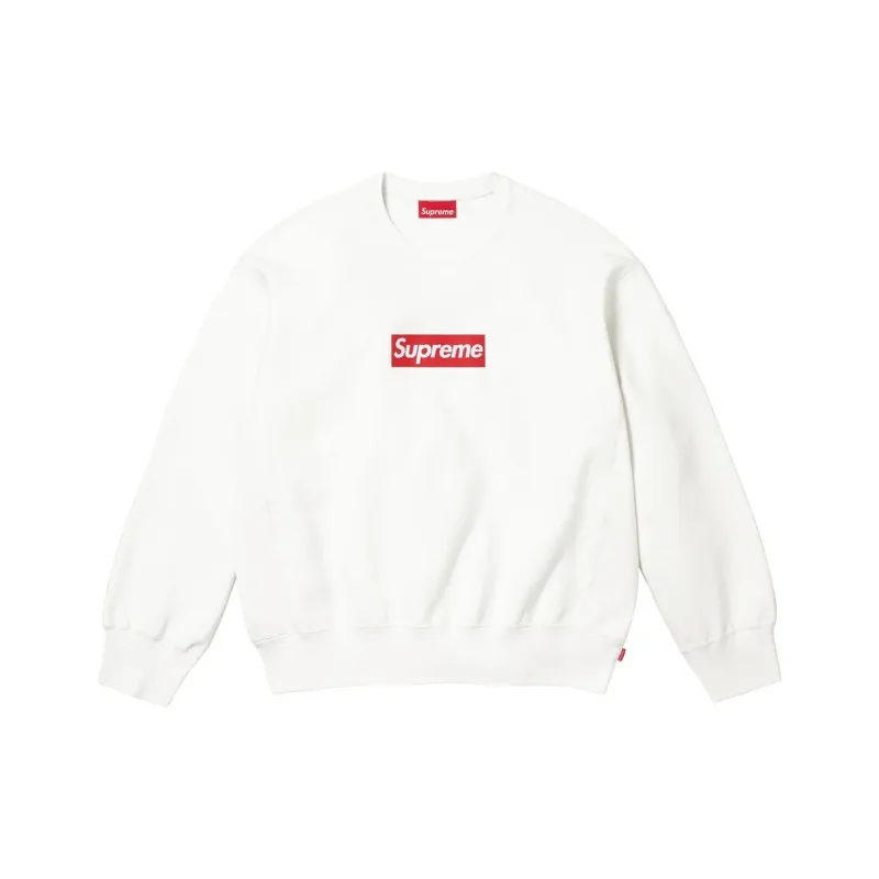 Supreme Washed Box Logo Crewneck-2