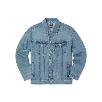 Lee Denim Jackets Men Medium Blue