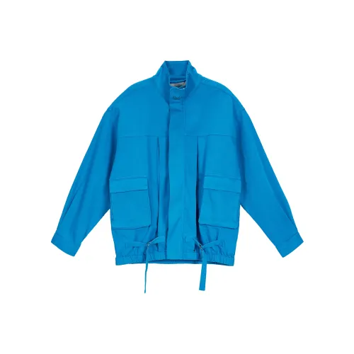VANN VALRENCÉ Jackets Unisex Denim Blue