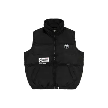 Aape Logo patch Padded Gilet