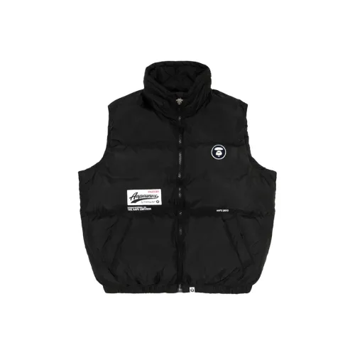 Aape Logo patch Padded Gilet