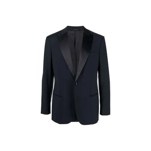 GIORGIO ARMANI Pure Wool Half canvassed Slim fit Tuxedo From The Icon Soho Line