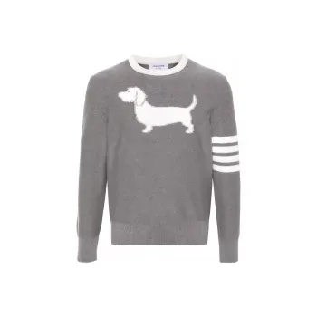 THOM BROWNE 4 Bar Hector Sweater