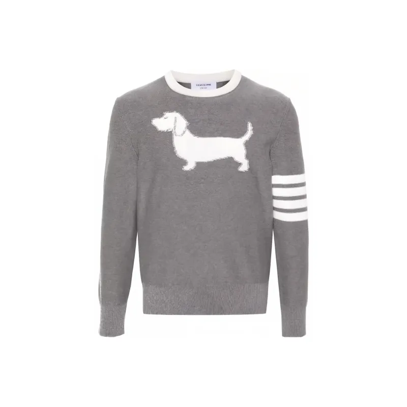 THOM BROWNE 4 Bar Hector Sweater-0