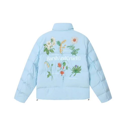 HARSH AND CRUEL Warm Puffer Jacket Unisex